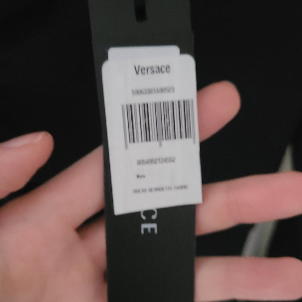 Versace Medusa Long Sleeve Size 8 Midi Dress - Picture 14 of 16